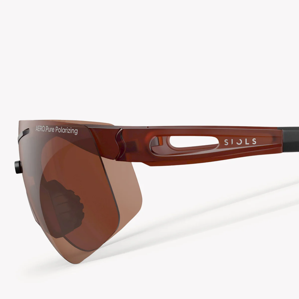 Спортивные очки с диоптриями Siols / AERO.Pure / Polarized Brown Lens / Marron
