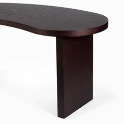 Рабочий стол Osmos 150х70 см, темный шпон ясеня