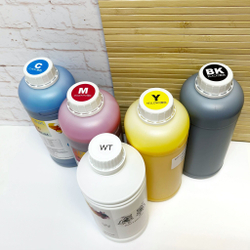 Чернила для DTF печати Premium 5*100ml CMYK+W