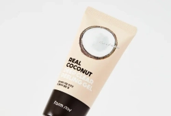 Farmstay Пилинг-скатка с кокосовым маслом rear coconut deep clear peeling gel, 100 мл