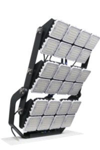 Светодиодный мачтовый прожектор HPWINNER FL40 1200W (60+40°, 5000K, IP68)