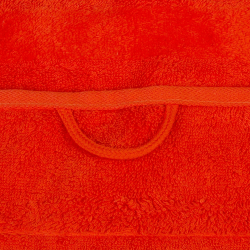 Махровое полотенце Noblesse 1002 красное от Cawo Германия
