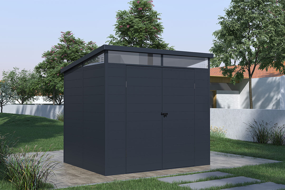 Пластиковый сарай Black Fox Artisan 8x6