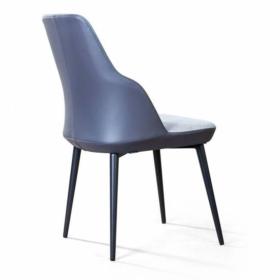 Стул Frank, рогожка комби серый