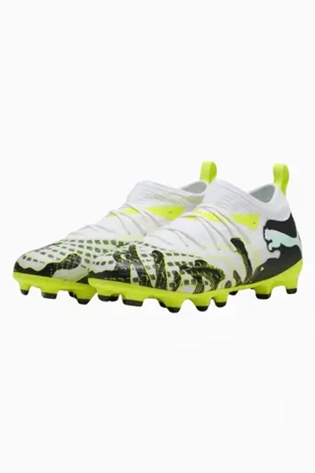 Бутсы Puma Future 9 Match FG/AG Junior - зеленый