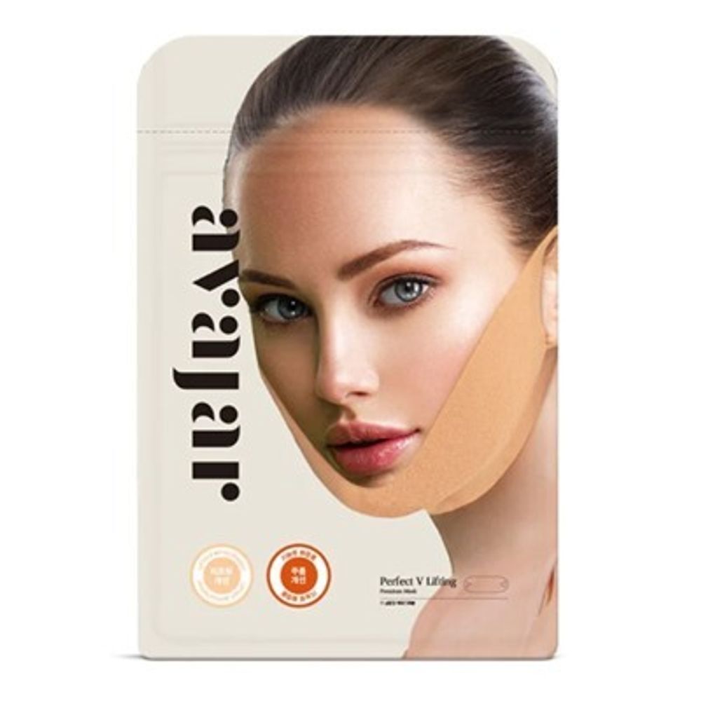 Avajar Perfect V Lifting Premium Mask лифтинг маска для подбородка