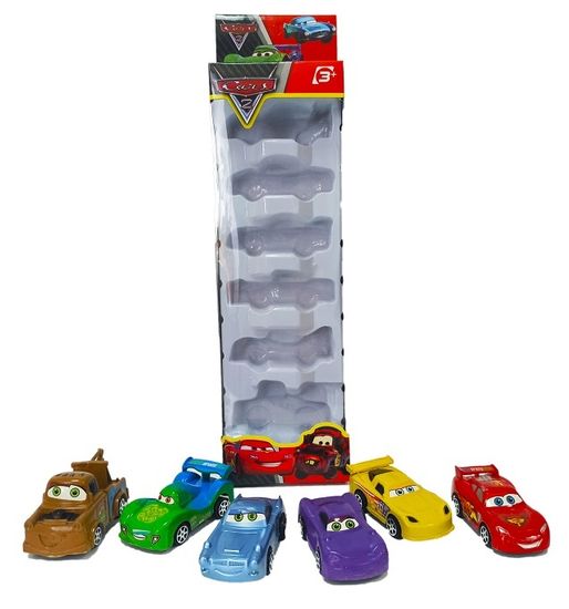 Набор машинок Тачки 6 в 1