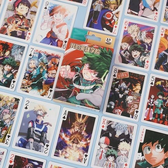 Игральные карты "Моя Геройская Академия"