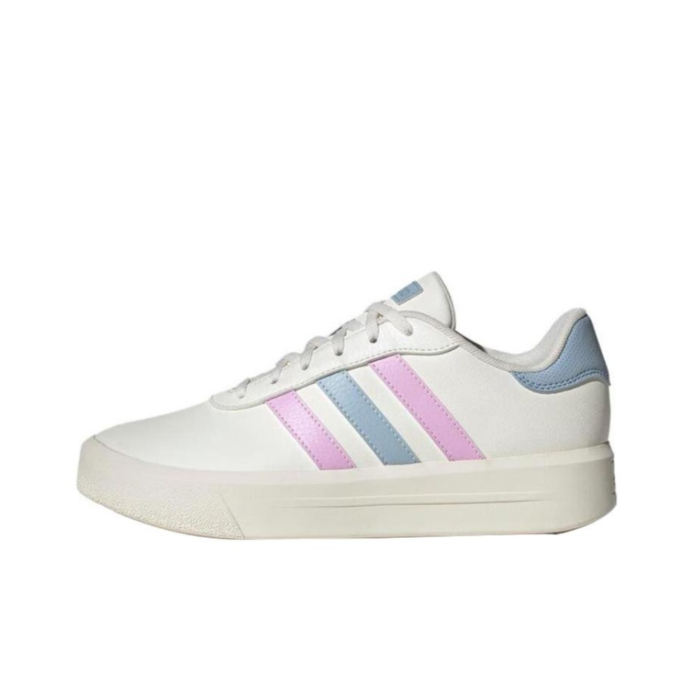 Женские кроссовки Adidas Court Platform Shoes 'Off White Lilac Blue' IE9987