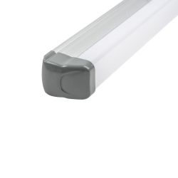 ULO-Q141 AL120-36W-NW SILVER Светильник светодиодный накладной ТМ Volpe. Белый свет. Цвет серебристый.