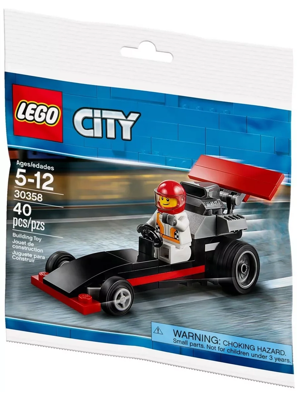 Конструктор Lego City 30358 Драгстер