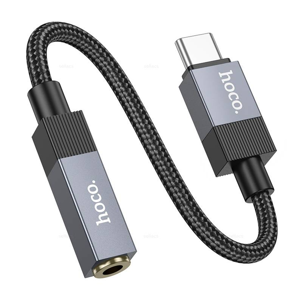 Переходник c 3.5 jack на Type-C hoco UPA32C (white)