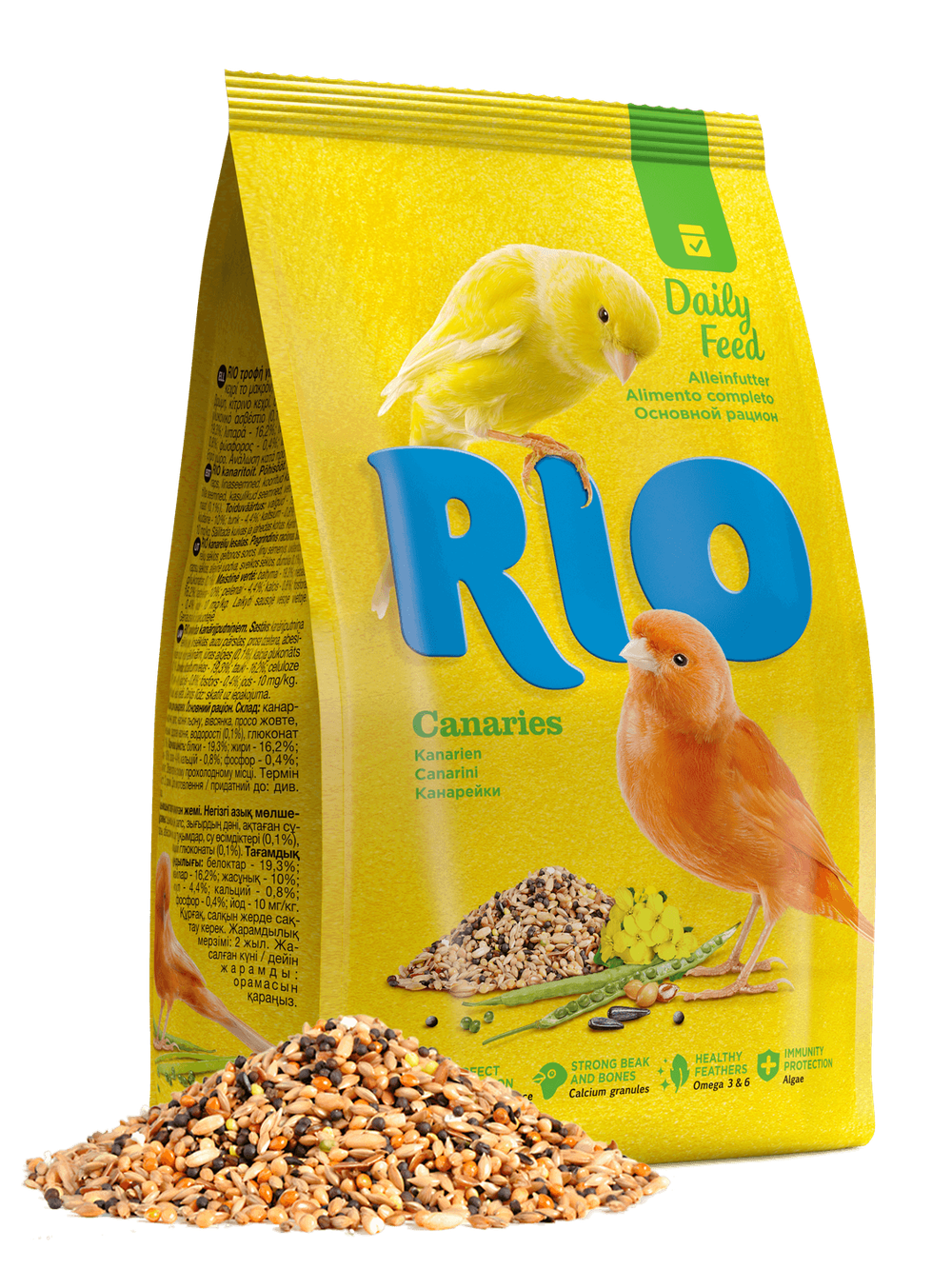 RIO (Рио) Корм для канареек. Основной рацион, 1000 г