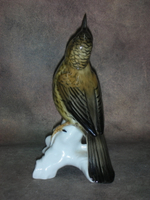 Статуэтка. Фарфор. Птица Дрозд. Karl ENS. Германия