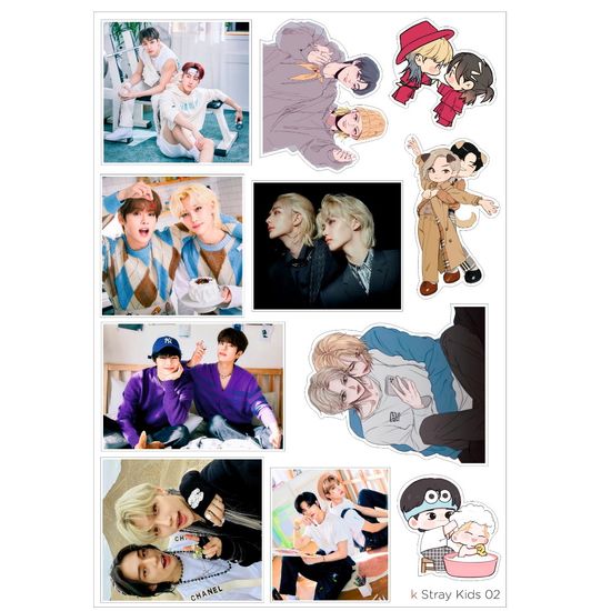 Наклейка Stray Kids 02, А5