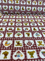 Ткань Хлопок рогожка ( Италия) 100% хлопок ш-150см 1м