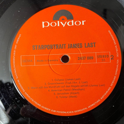 Винтажная виниловая пластинка LP Джеймс Ласт James Last Starportrait (Germany 1971)