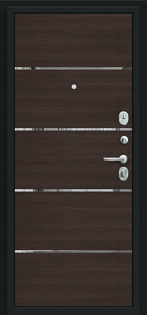 Лайн Букле черное/Wenge Veralinga 205*86 левое