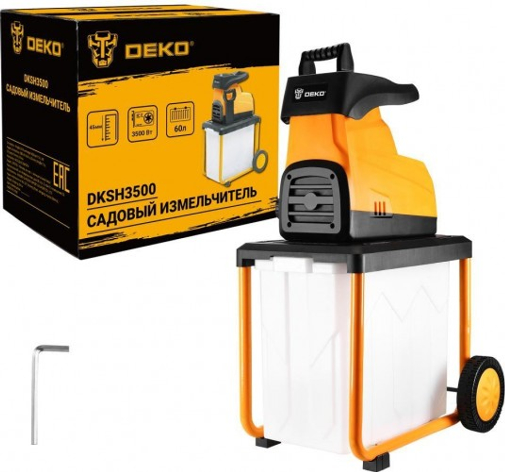 Измельчитель веток электрический DEKO DKSH3500 065-1209
