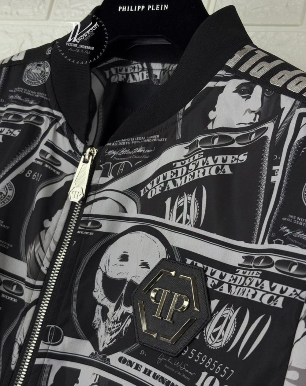 Куртка Philipp Plein Dollar Edition