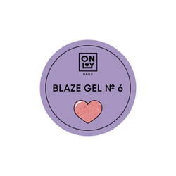 OnlyNails Гель Blaze №6, 15 мл