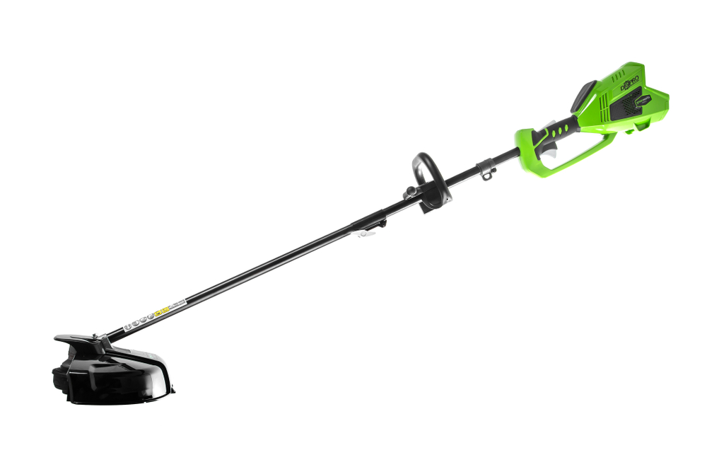 Триммер аккумуляторный Greenworks GD40BC, 40V, 40 см, бесщеточный, с 1хАКБ 4 Ач и ЗУ