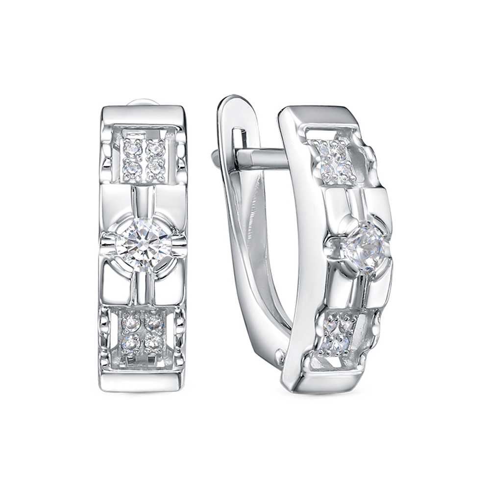 Серьги из серебра 925 пробы