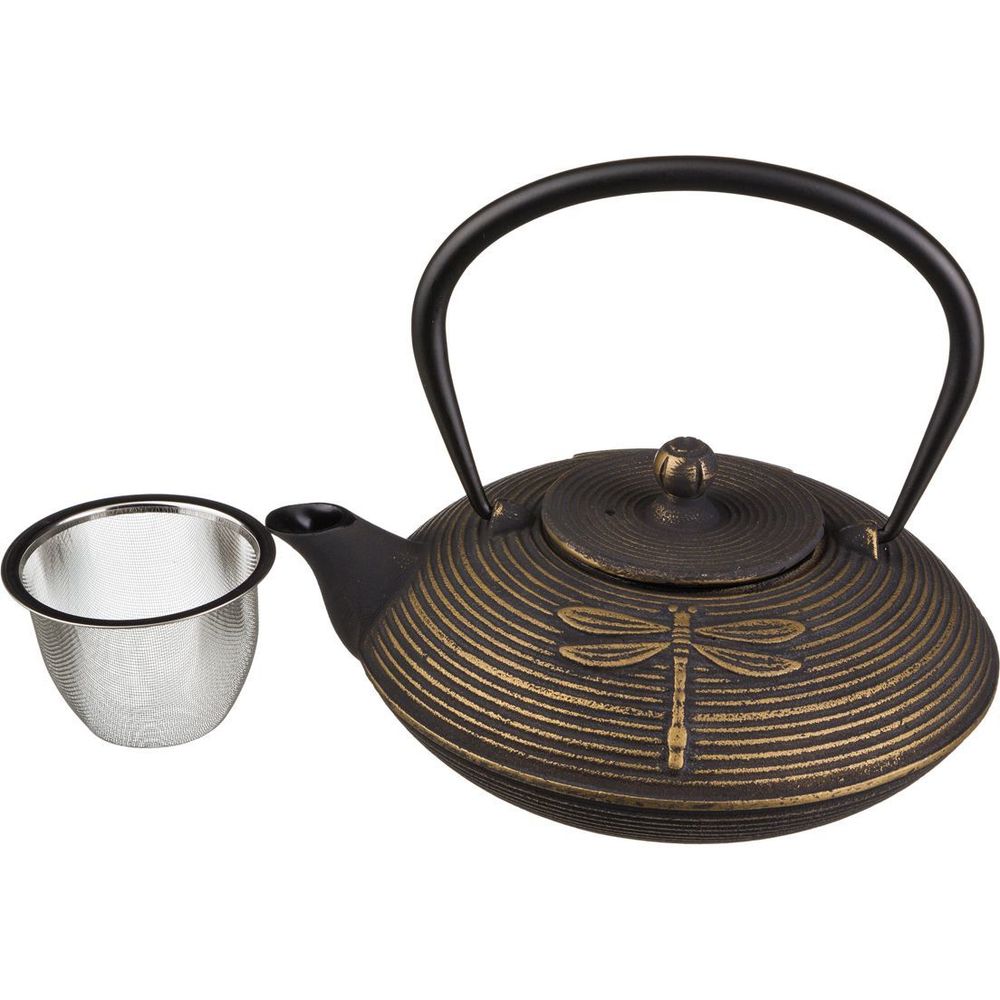 ЗАВАРОЧНЫЙ ЧАЙНИК ЧУГУННЫЙ С ЭМАЛИРОВАННЫМ ПОКРЫТИЕМ ВНУТРИ 850 МЛ (КОР=8ШТ.)