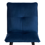 Стул обеденный Sweet LT, велюр, Blue (синий), 41х55х88 см