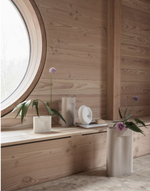 Ваза MUUTO фаянс/beige 200х50х170h коллекция Ridge