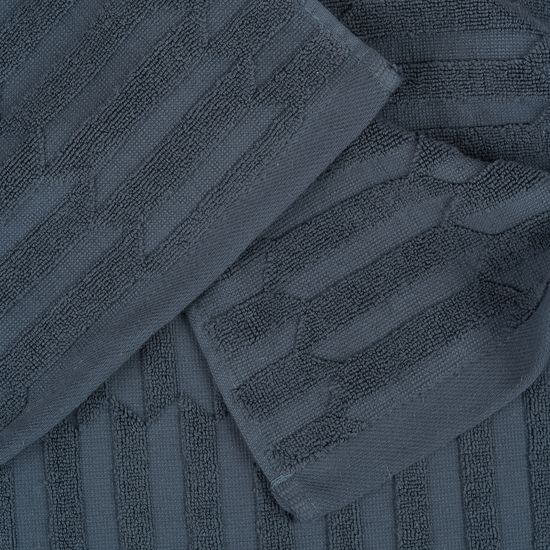 Полотенце махровое Rovigo indigo, 70х140   LINNEN