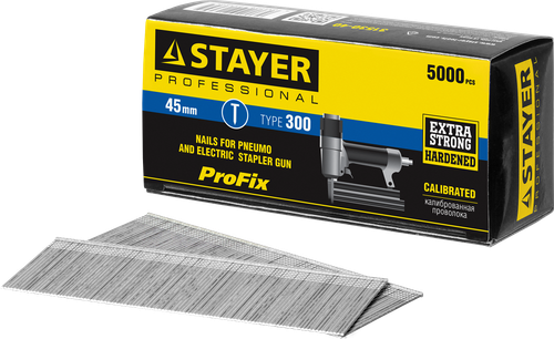 31530-45 Гвозди для нейлера STAYER тип 300