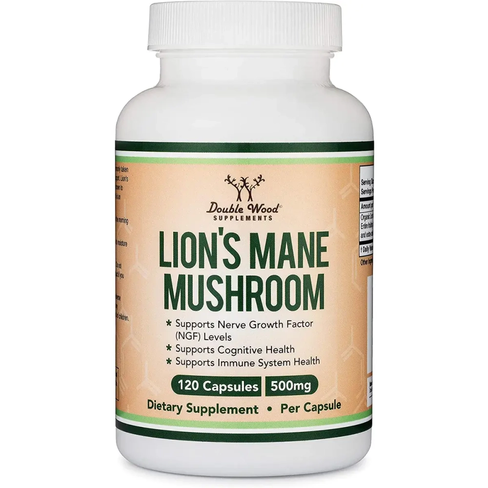 Double Wood Supplements - Lion's Mane Mushroom 120 capsules