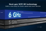 Wi-Fi MESH-система Netgear Orbi RBKE962 960 Series AX11000 Quad-Band Mesh Wi-Fi 6E System - 2шт в комплекте, белый