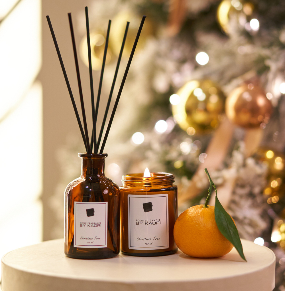 Подарочный набор Must Have Диффузор и свеча, CHRISTMAS TREE