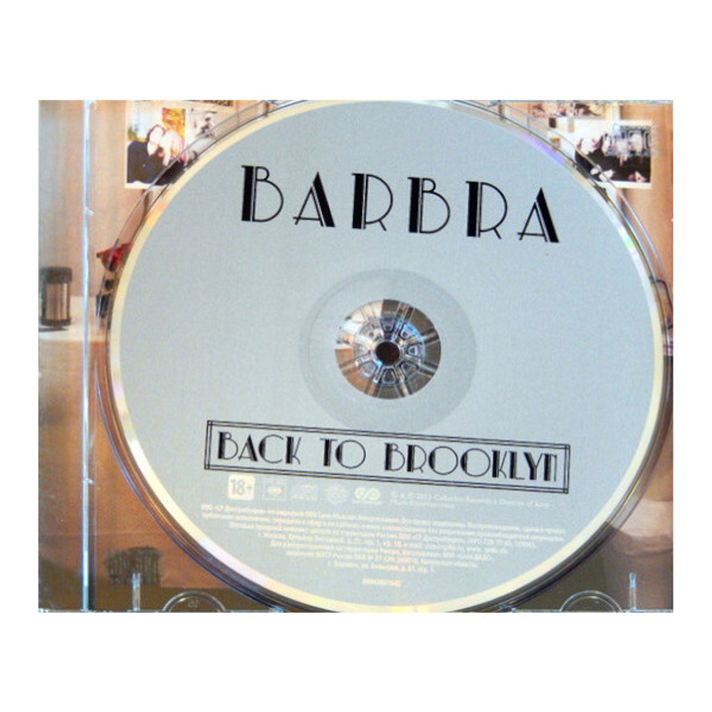 Barbra Streisand / Back To Brooklyn (RU)(CD)