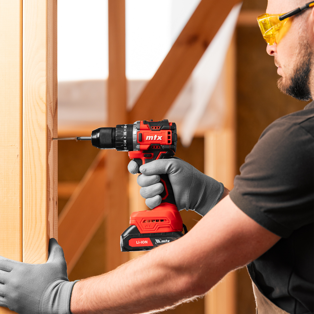 Дрель-шуруповерт аккумуляторная ударная бесщет. CIDS-BL-20, Li-Ion, 20 В// MTX