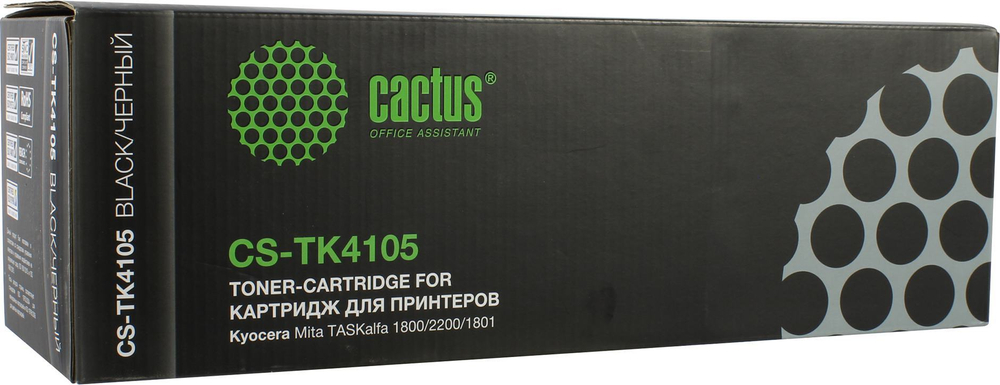 Картридж Cactus CS-TK4105 для Kyocera Mita TASKalfa 1800/1801/2200/2201