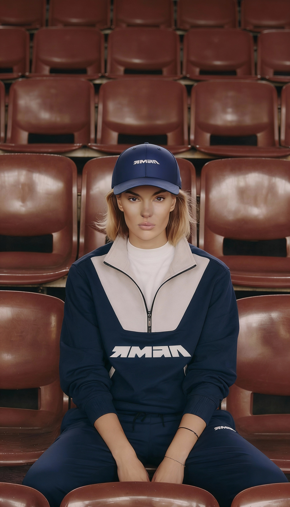 Анорак контрастный "ЯМАЛ" (синий)