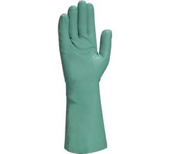 Перчатки химическистойкие нитрильные с хлопковым напылением NITREX VE802 Delta Plus VE802VE08