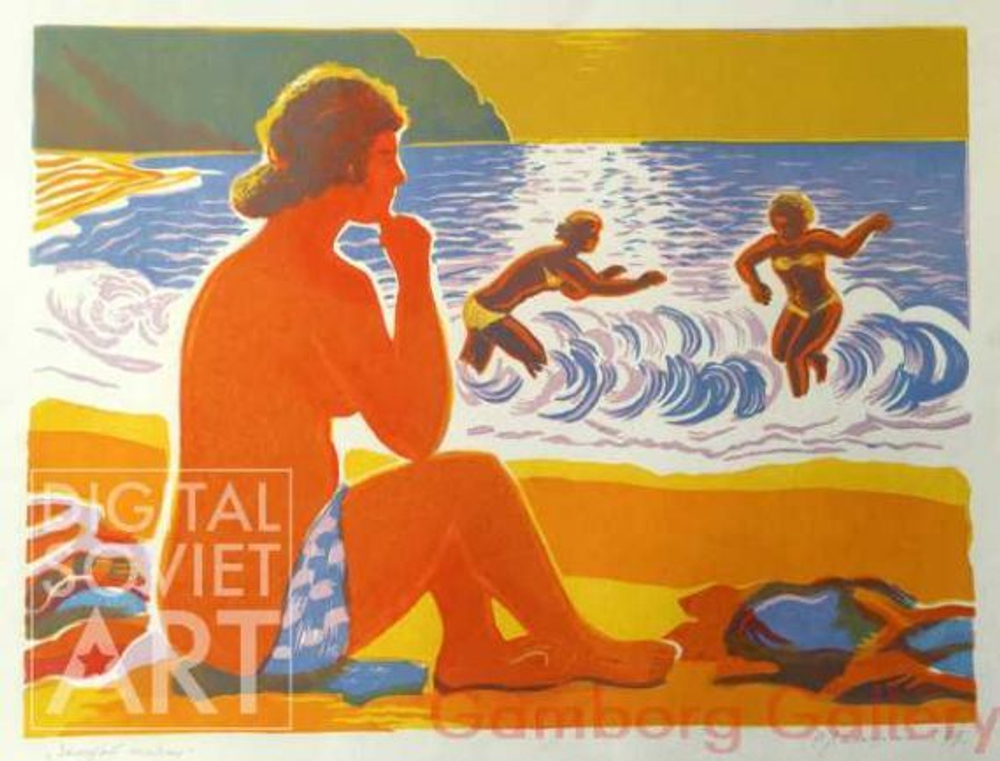 Лапшин Николай Устинович (род. 1905-2002) - эротическое искусство русского художника