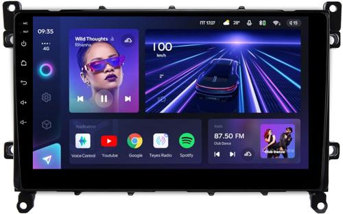 Магнитола для Toyota Prius 50, PHV 2019-2022 - Teyes CC3 Android 10, Быстрая, CarPlay, SIM-слот