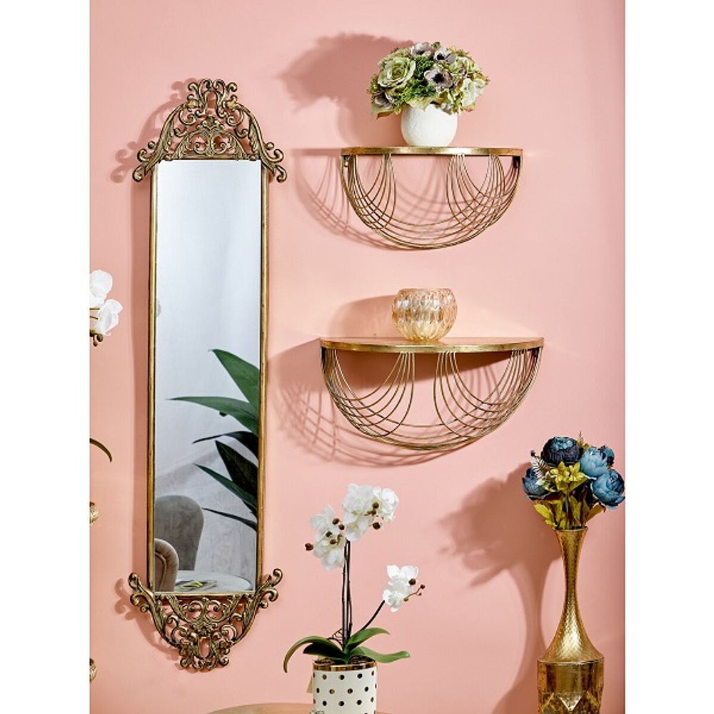 Зеркало настенное 33х3х132см