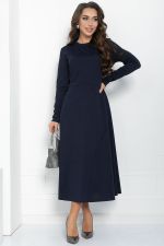 Платье Волшебная скрипка (темно-синее) П11623 LT Collection