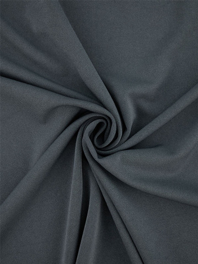 Трикотаж Масло, 207 гр/м2, 95%-п/э, 5%-спандекс, 150 см, т.серый