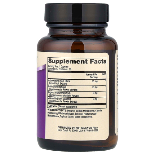 Dr. Mercola, поддержка глаз, 30 капсул