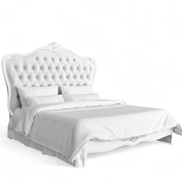 Кровать с мягким изголовьем 160*200