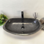 Раковина из речного камня RS-63532 (75*43*17) 0125