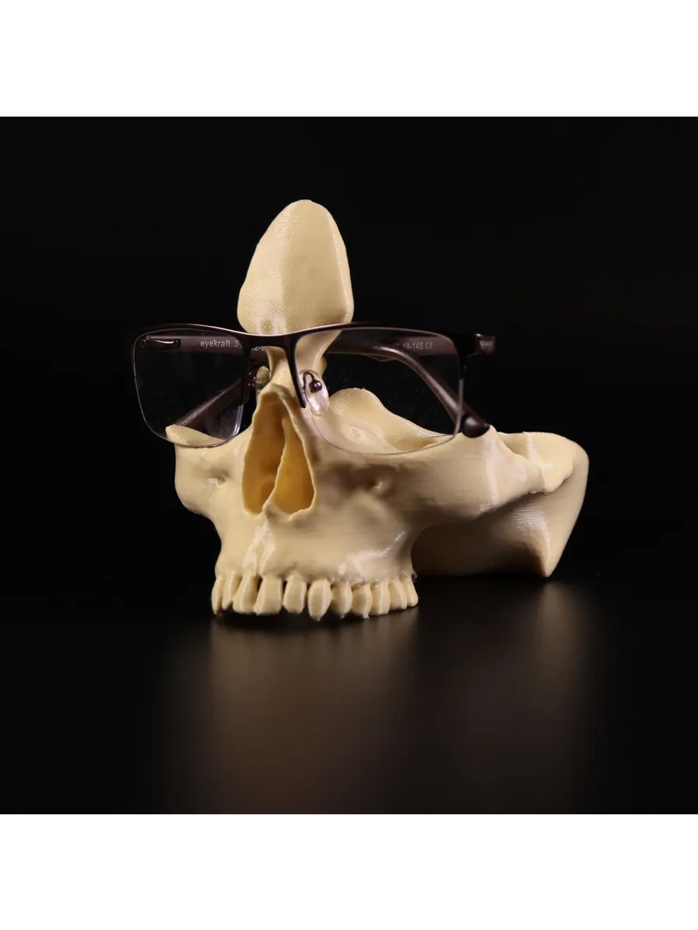 Подставка череп для очков и мелочей в прихожую, 3D печать