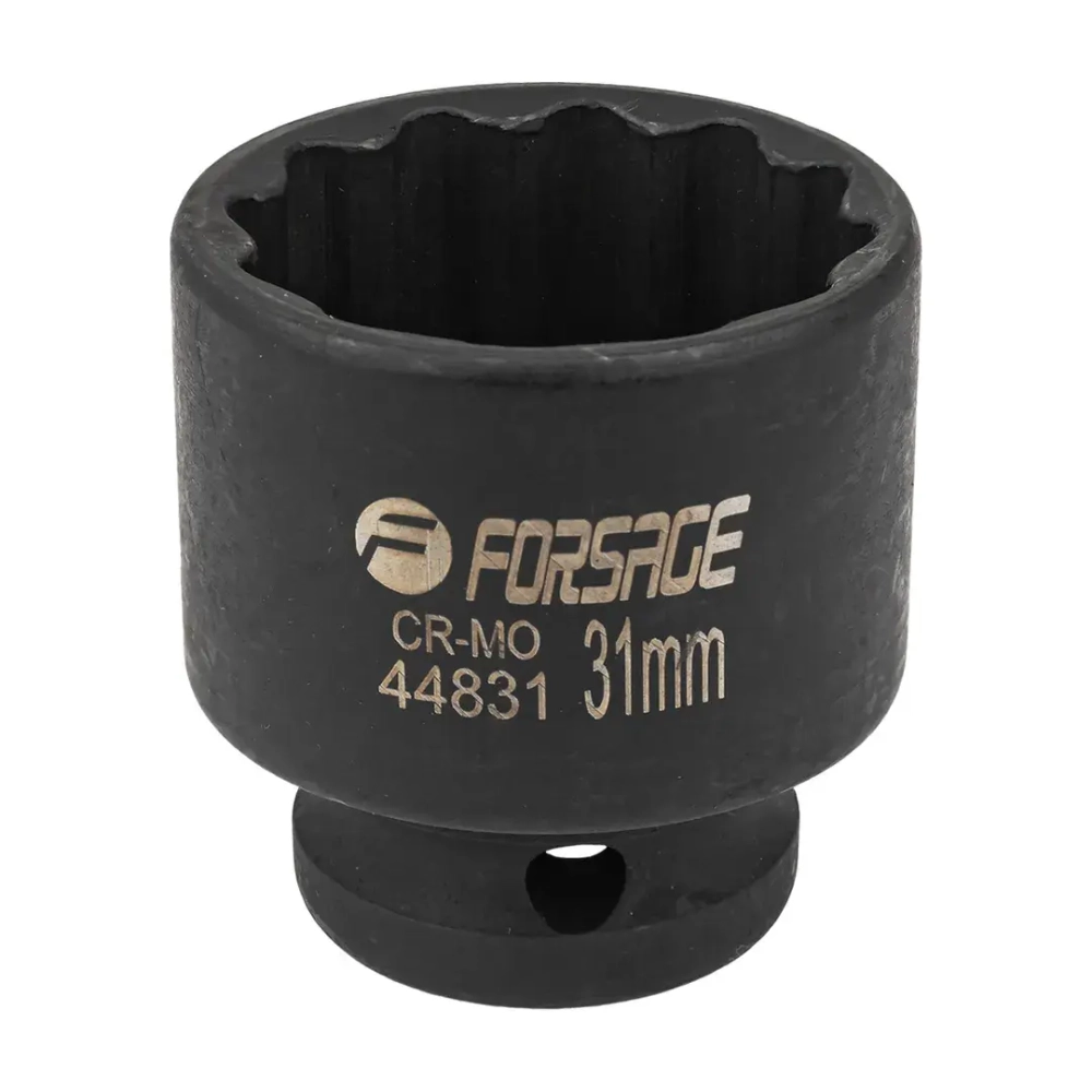 Головка ударная 31мм 12гр. 1/2'' Forsage F-44831